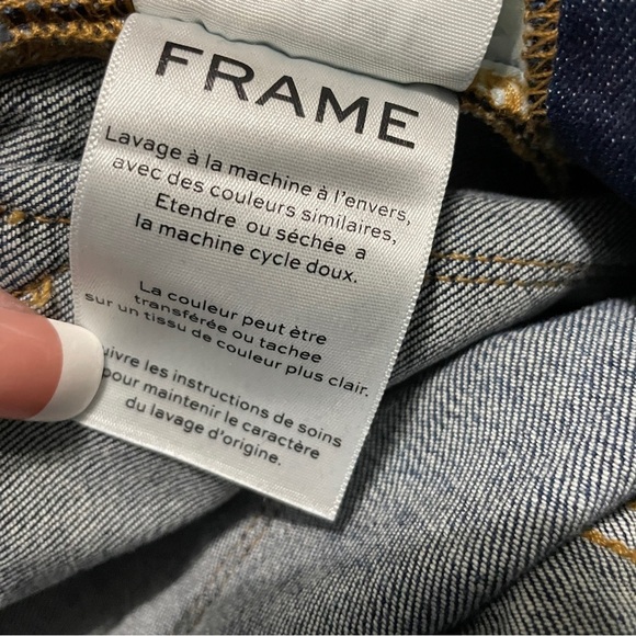 FRAME Ali High Rise Cigarette Denim Jeans - Picture 10 of 14